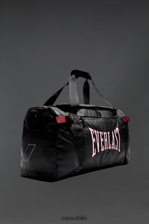 accesorios cl Zara hombres bolsa de deporte everlast negro JJ06N41276