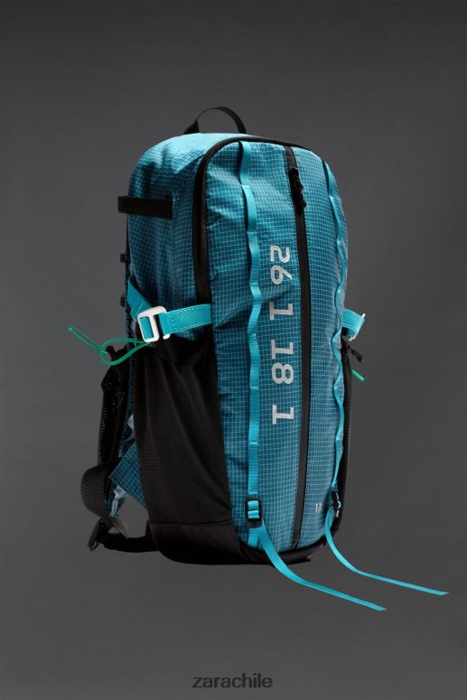 accesorios cl Zara hombres mochila tecnica azul JJ06N41280