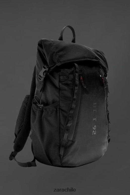 accesorios cl Zara hombres mochila tecnica negro JJ06N41282