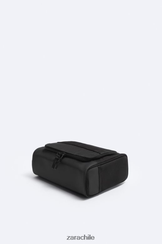 accesorios cl Zara hombres neceser colgante negro JJ06N41287