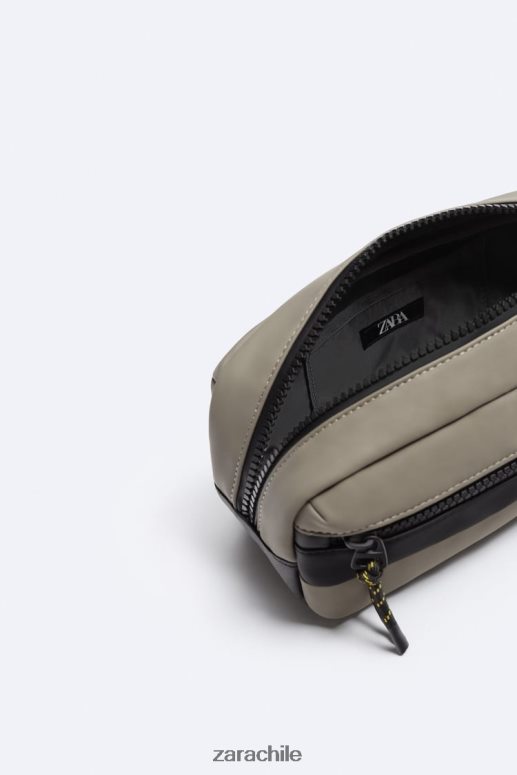 accesorios cl Zara hombres neceser de goma multicolor JJ06N41322