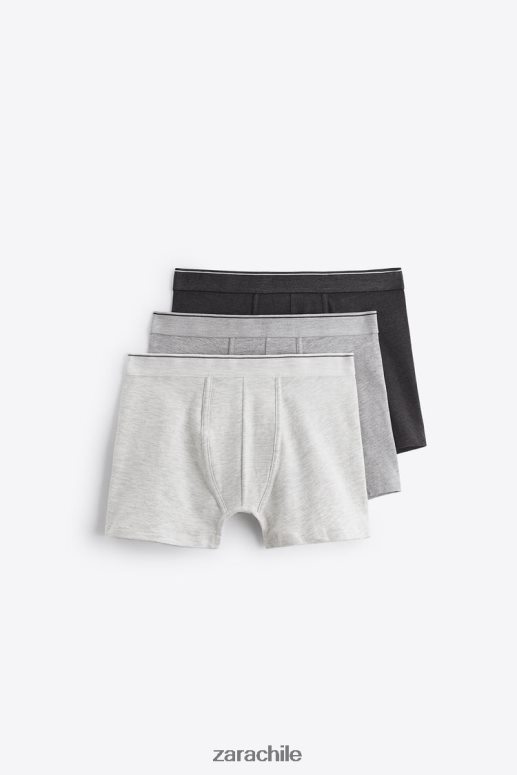 accesorios cl Zara hombres Pack de 3 boxers básicos. varios JJ06N41422