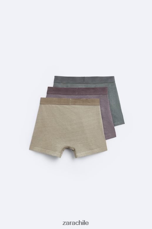 accesorios cl Zara hombres Pack de 3 boxers combinados. varios JJ06N41429