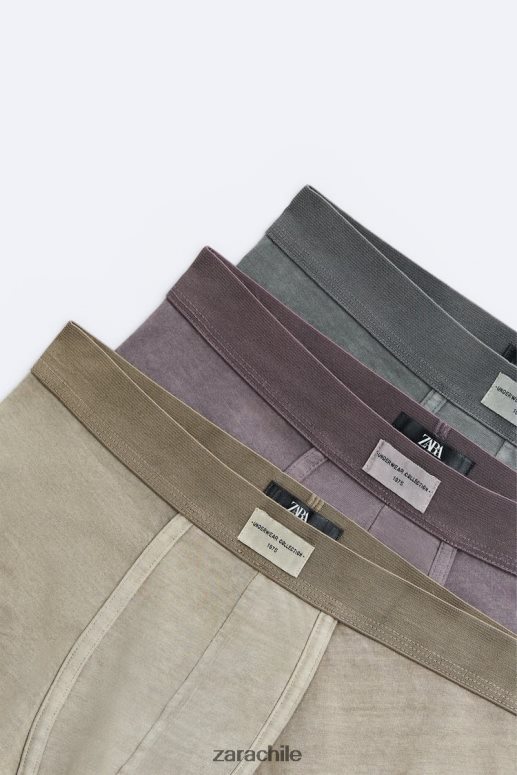 accesorios cl Zara hombres Pack de 3 boxers combinados. varios JJ06N41429