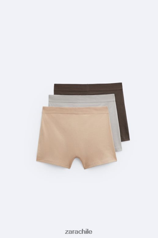 accesorios cl Zara hombres Paquete de 3 boxers blandos varios JJ06N41427