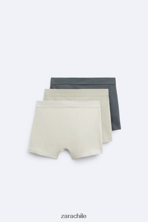 accesorios cl Zara hombres Paquete de 3 boxers blandos varios JJ06N41428
