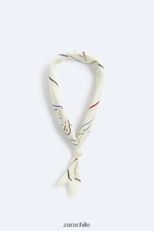 accesorios cl Zara hombres bandana con estampado abstracto varios JJ06N41398