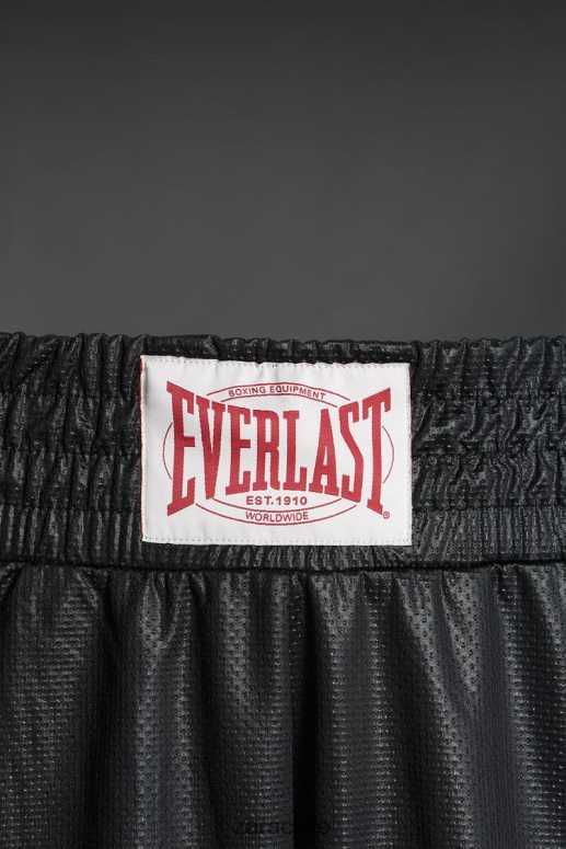 ropa cl Zara hombres pantalones cortos de boxeo everlast negro JJ06N41236