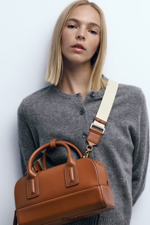 accesorios cl Zara mujer bolsa de bolos original JJ06N4745