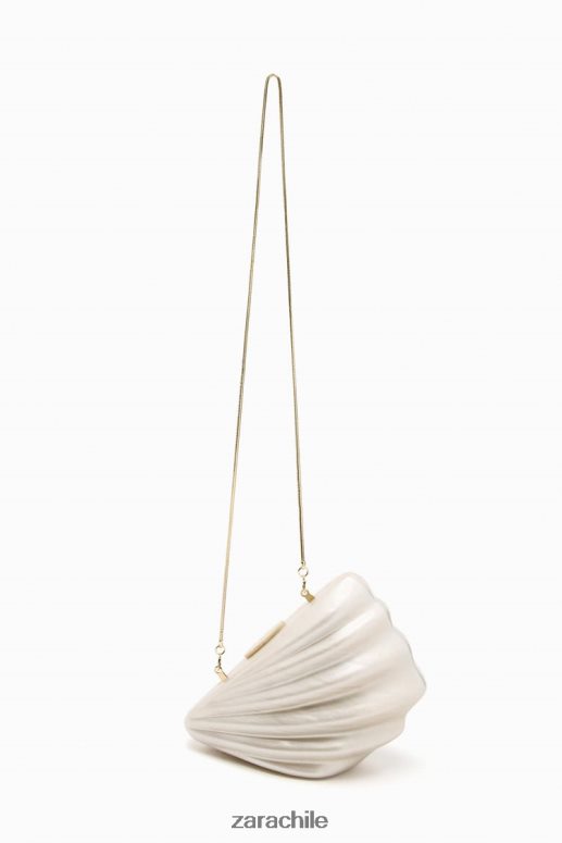 accesorios cl Zara mujer bolso tipo caja con perlas artificiales blanco JJ06N4755