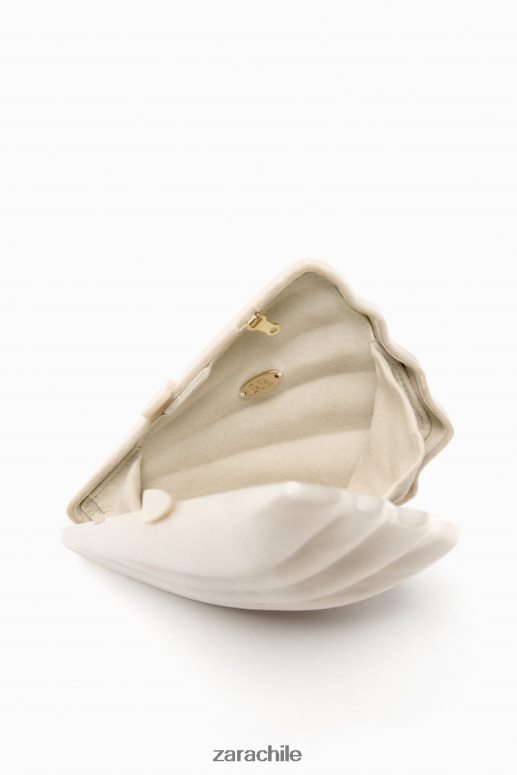 accesorios cl Zara mujer bolso tipo caja con perlas artificiales blanco JJ06N4755