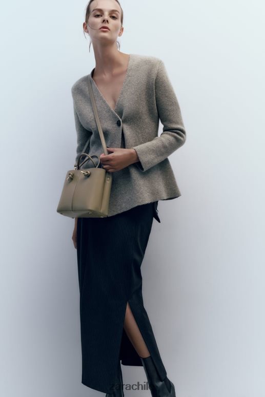 accesorios cl Zara mujer mini bolso urbano gris JJ06N4742