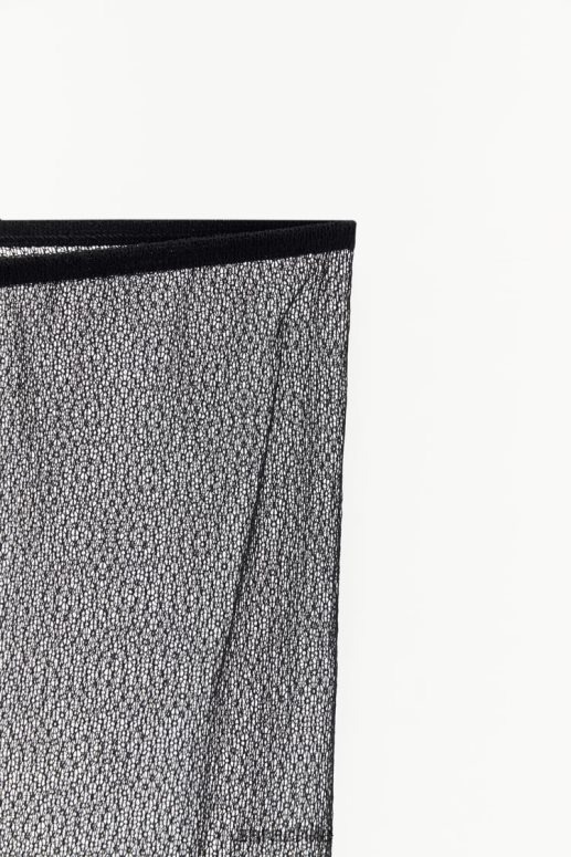 ropa cl Zara mujer leggings de encaje negro JJ06N4497