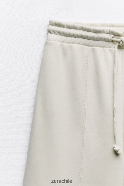 ropa cl Zara mujer pantalones anchos de felpa hielo JJ06N4501