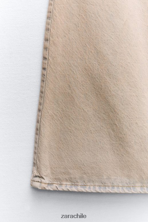 ropa cl Zara mujer jeans palazzo sobreteñidos z1975 rosa JJ06N4508