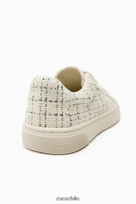 calzado cl Zara mujer zapatillas casuales de tela multicolor JJ06N4734