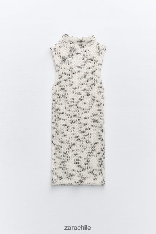 ropa cl Zara mujer top largo de punto mixto sólo uno JJ06N4261