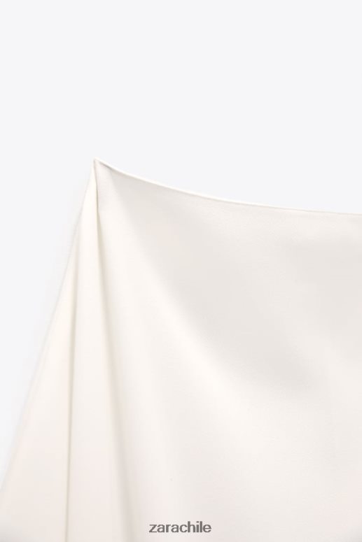 ropa cl Zara mujer blusa tipo capa asimétrica crudo JJ06N4301