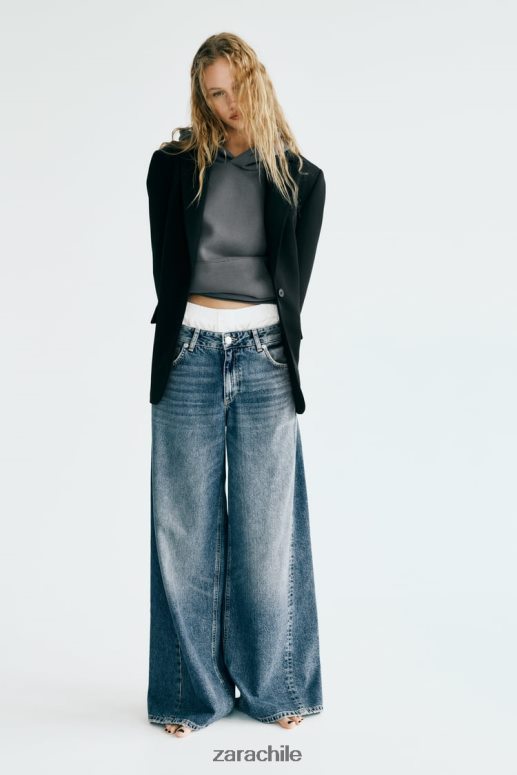 ropa cl Zara mujer americana basica negro JJ06N4148