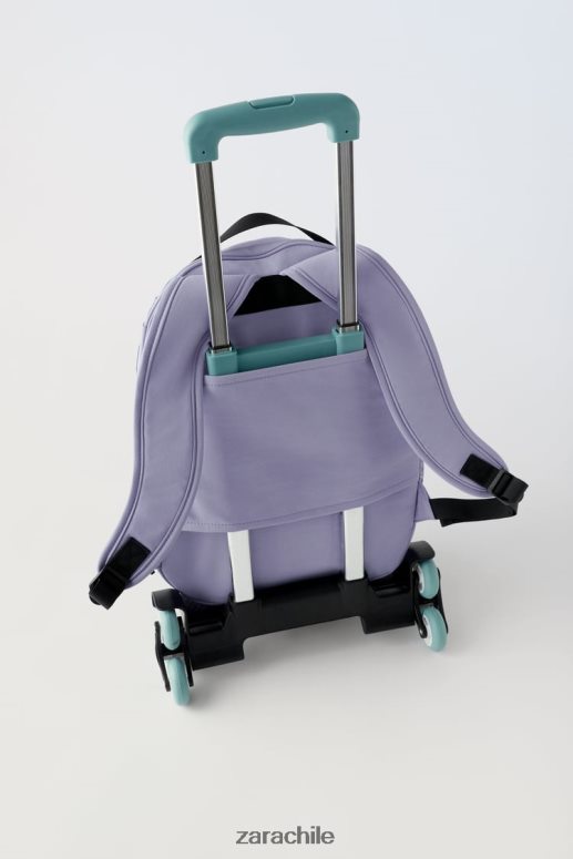 accesorios cl Zara niños mochila escolar azul JJ06N41536