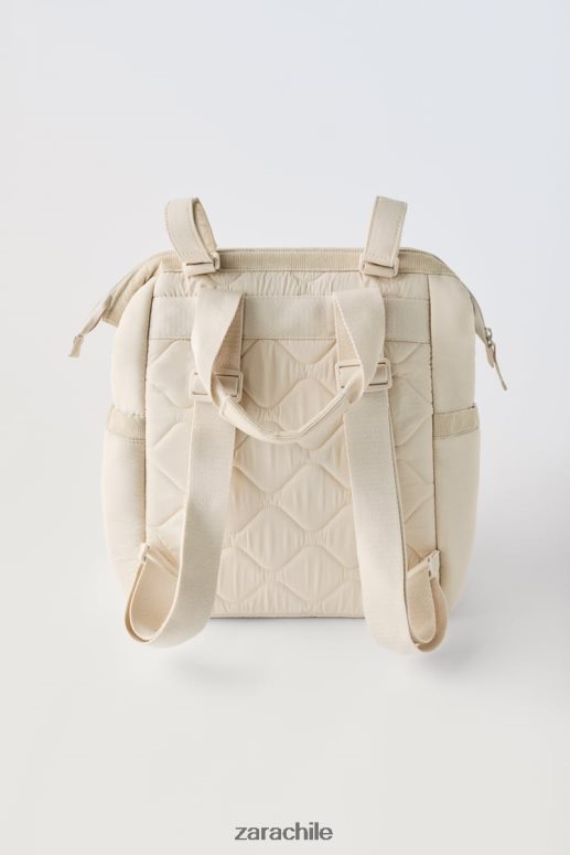 accesorios cl Zara niños mochila premamá acolchada blanquecino JJ06N41573