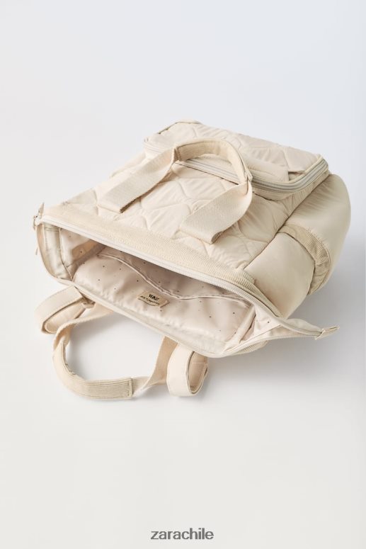 accesorios cl Zara niños mochila premamá acolchada blanquecino JJ06N41573