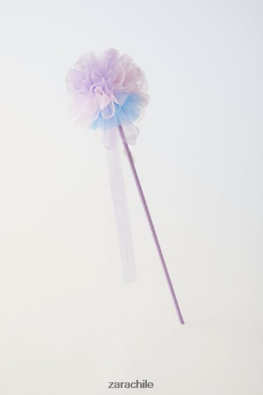 accesorios cl Zara niños varita de traje de tul color de malva JJ06N41609