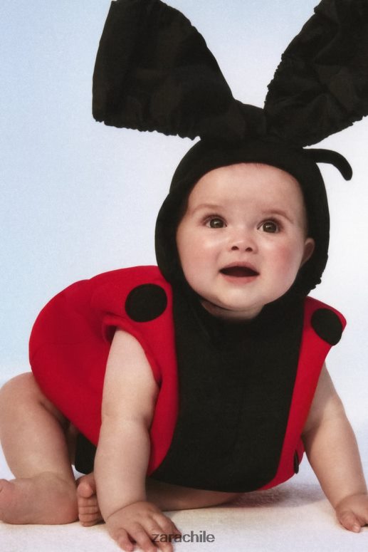 ropa cl Zara niños disfraz de bebe/mariquita rojo JJ06N41625