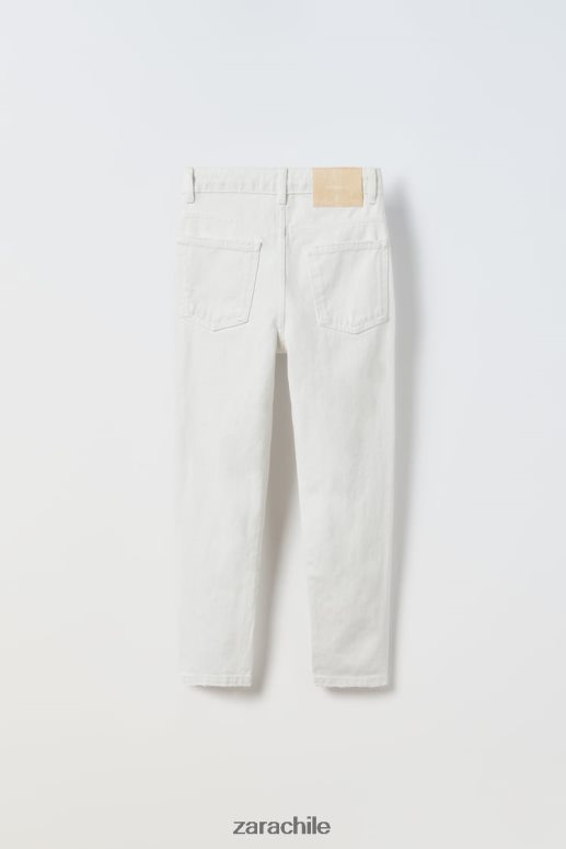 ropa cl Zara niños pantalones rasgados crudo JJ06N41615