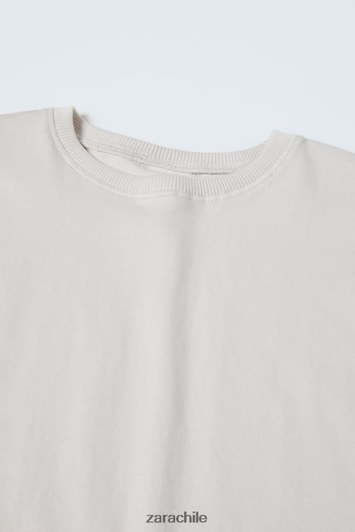 ropa cl Zara niños camiseta simple piedra JJ06N41572