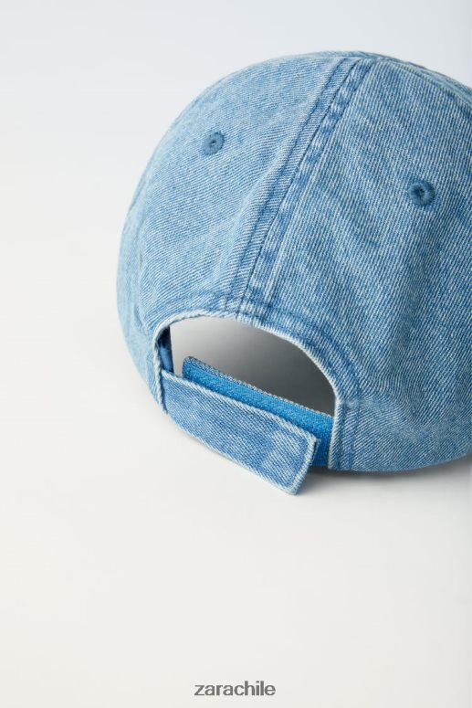 ropa cl Zara niños gorra de mezclilla azul JJ06N41532