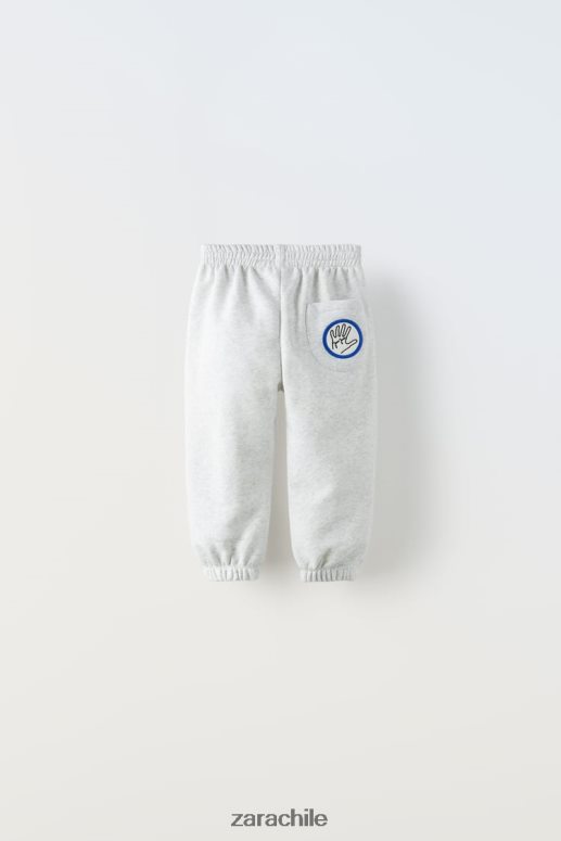 ropa cl Zara niños pantalones java jacobs marga gris JJ06N41521