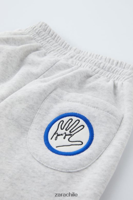 ropa cl Zara niños pantalones java jacobs marga gris JJ06N41521